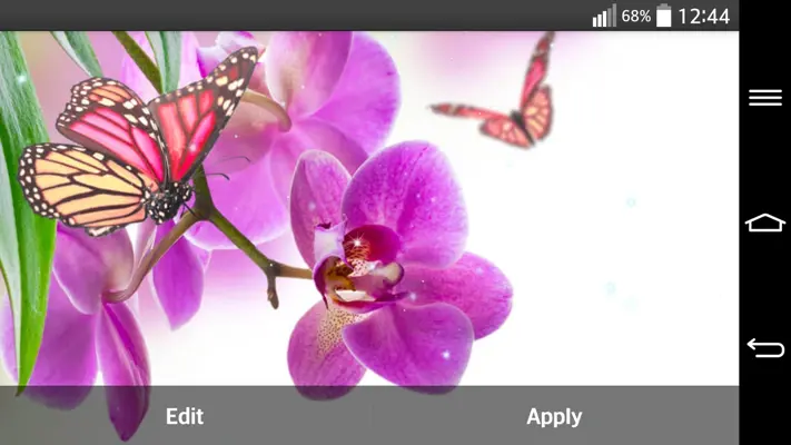 Spring Live Wallpaper android App screenshot 2