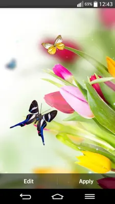 Spring Live Wallpaper android App screenshot 7